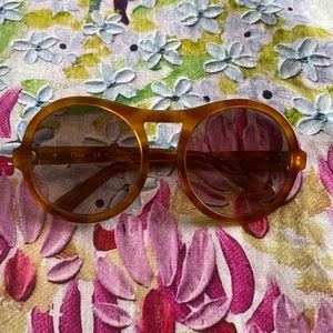 NWOT Chloe brown tortoise sunglasses